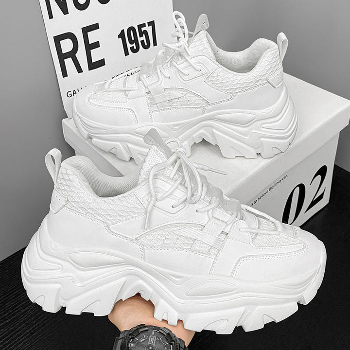 Ladies sporty sneakers with non-slip sole and breathable mesh inserts Mune Fashion