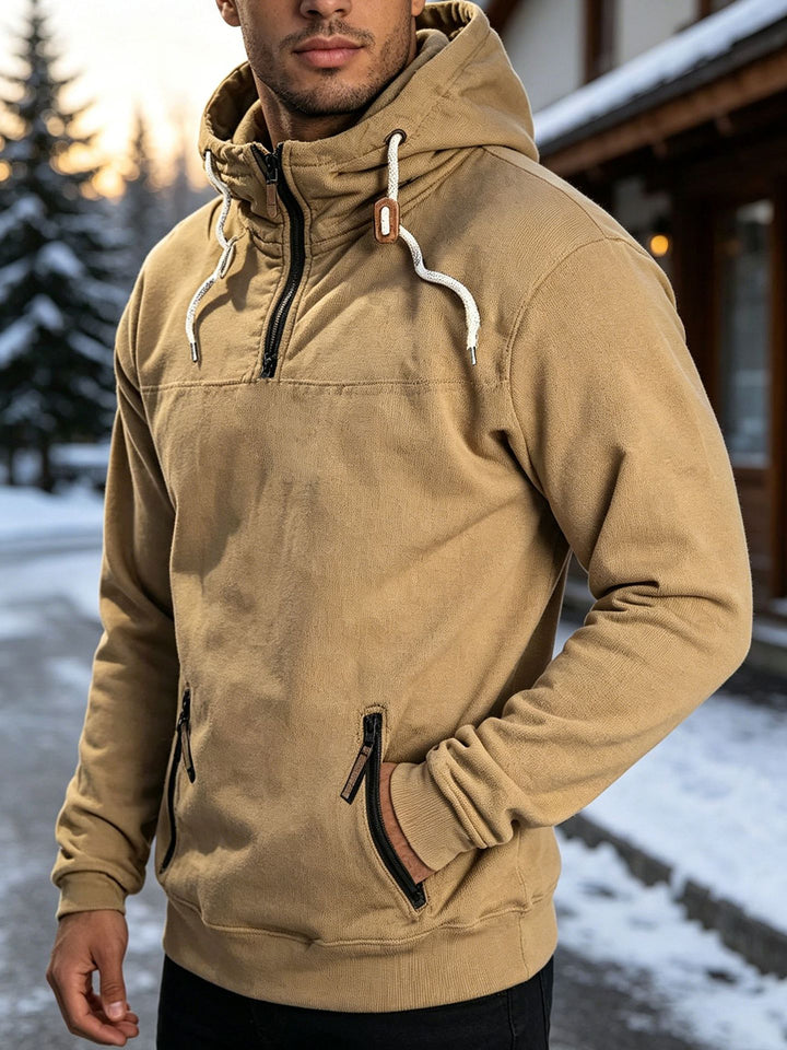 Men's Windproof Hooded Jacket Mune Fashion
