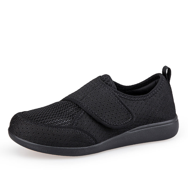 Men's orthopedic slipper with adjustable Velcro, breathable mesh and shock-absorbing foam sole Mune Fashion