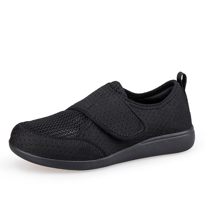 Men's orthopedic slipper with adjustable Velcro, breathable mesh and shock-absorbing foam sole Mune Fashion