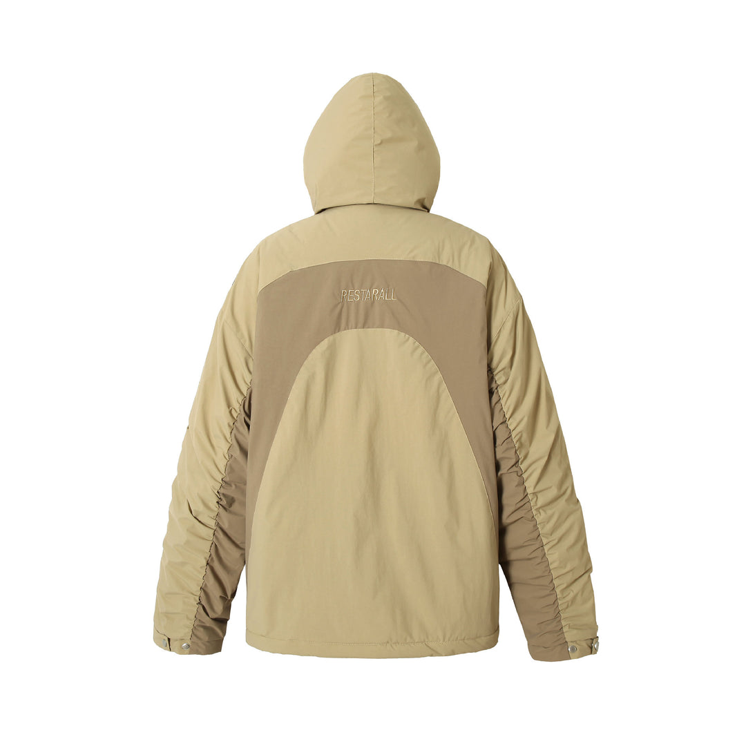 Men's waterproof camouflage field jacket with hood, thermal insulation and utility details Mune Fashion