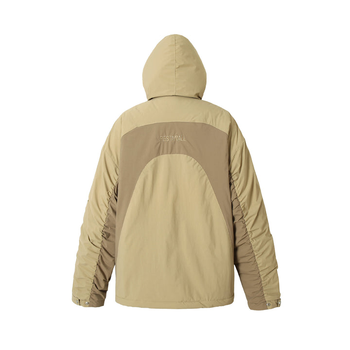 Men's waterproof camouflage field jacket with hood, thermal insulation and utility details Mune Fashion