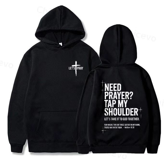 Unisex Hoodie with motivational lettering Mune Fashion