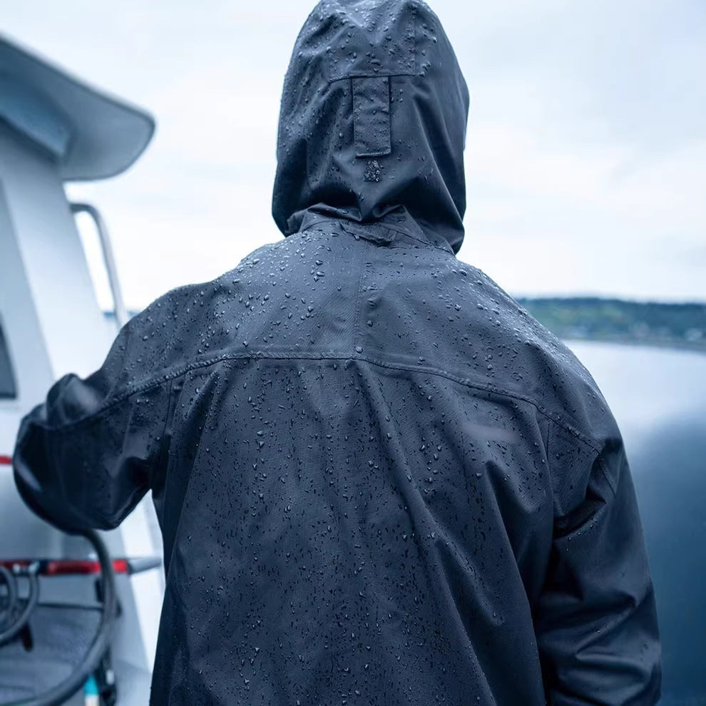 Men's Lightweight Windbreaker with Hood