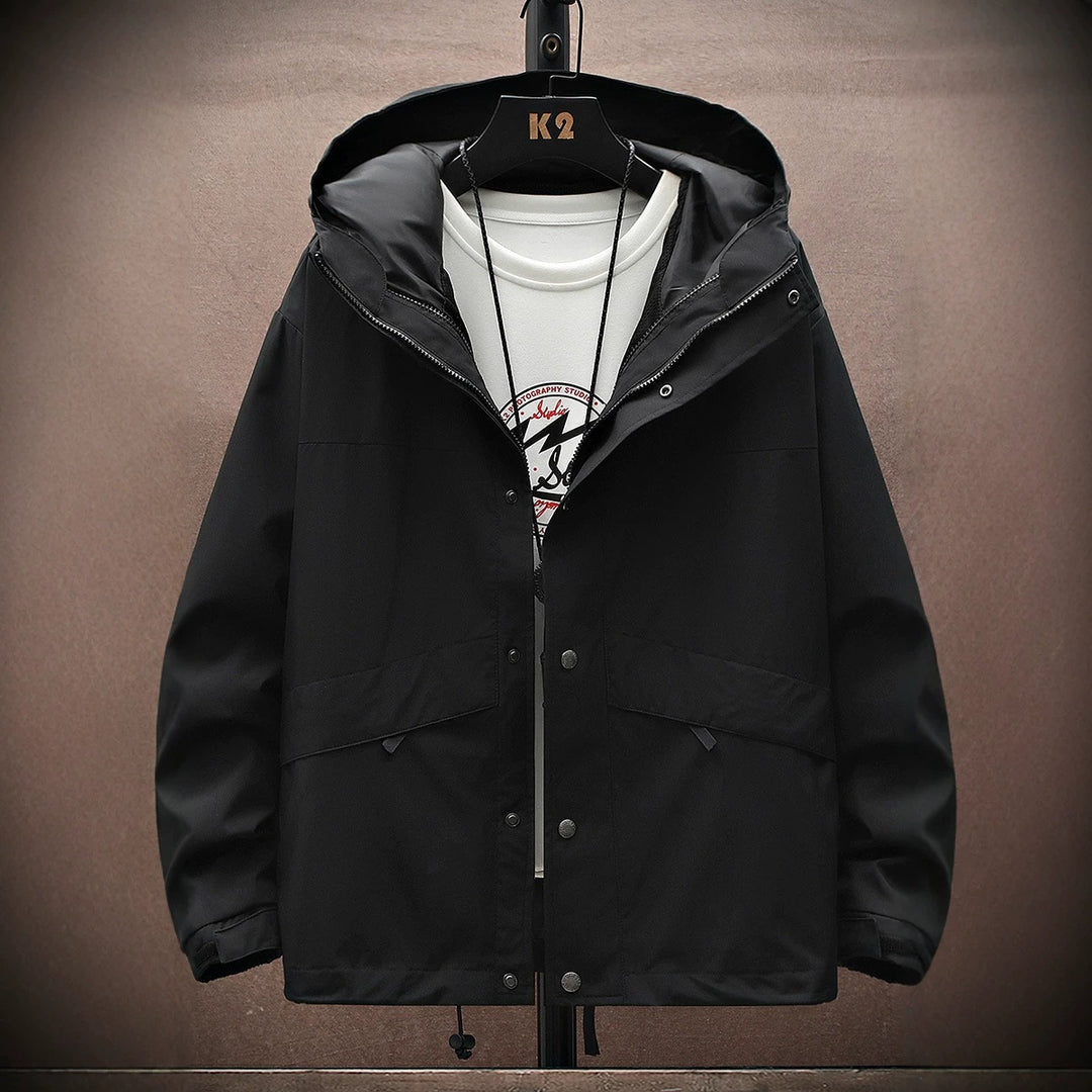 Men's functional jacket with adjustable hood system Mune Fashion