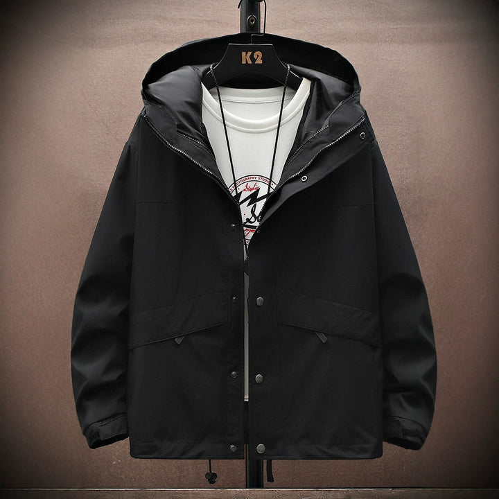Men's functional jacket with adjustable hood system Mune Fashion