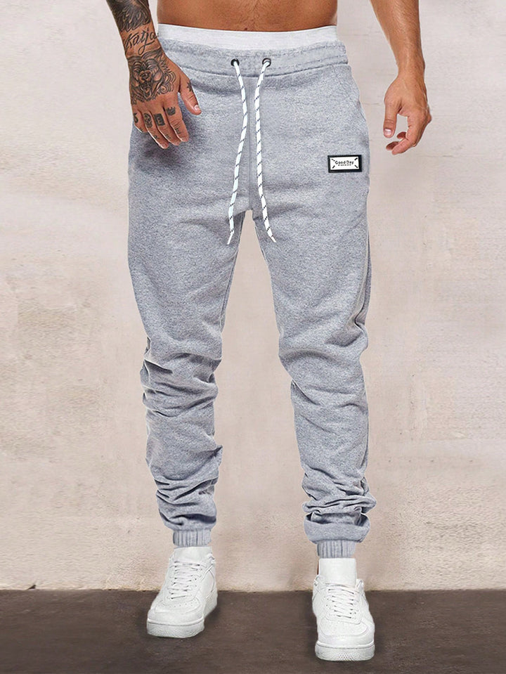 Men's Sporty Jogging Pants with Cuffs Mune Fashion