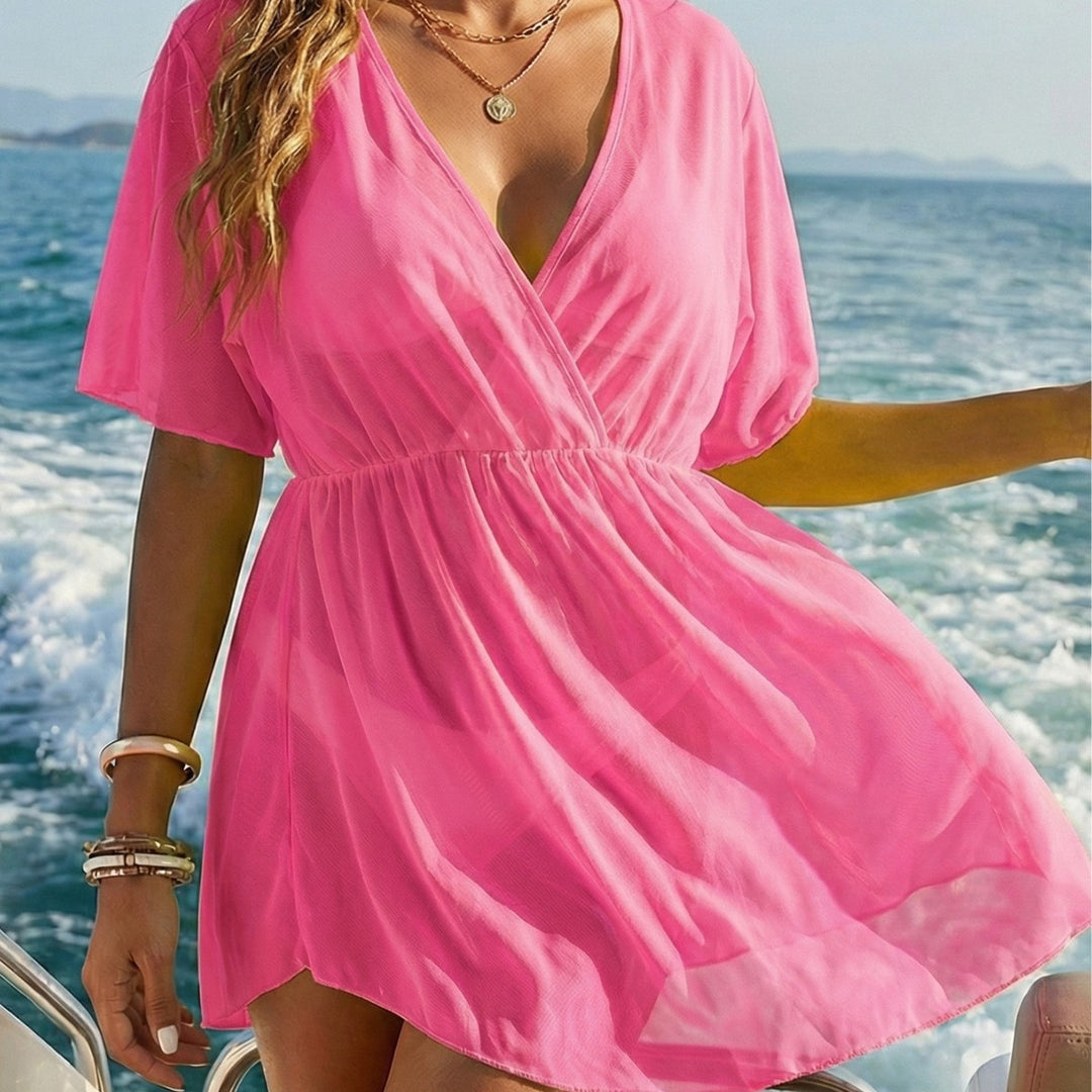 Women airy beach cover-up Mune Fashion