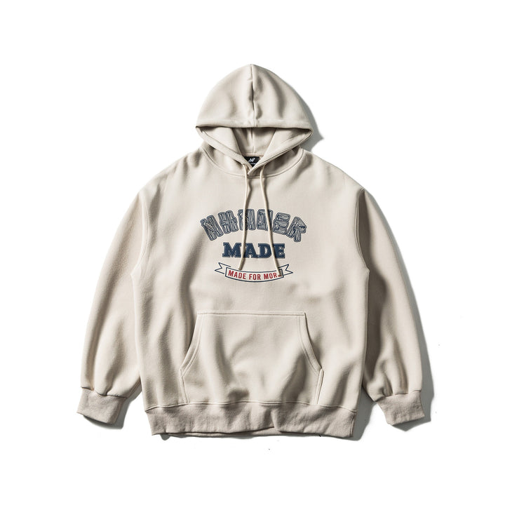 Unisex Oversize Hoodie made of heavy cotton blend with front print and kangaroo pocket Mune Fashion