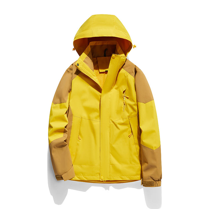 Women's two-layer softshell outdoor jacket with removable fleece inner layer and hood Mune Fashion