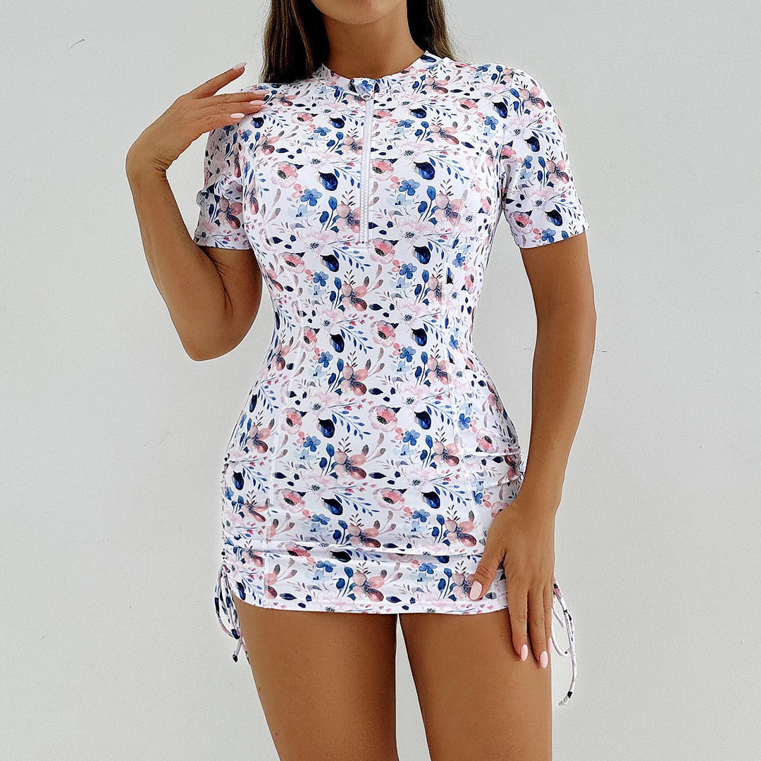 Women's surf and sports suit with zipper and adjustable waistband Mune Fashion