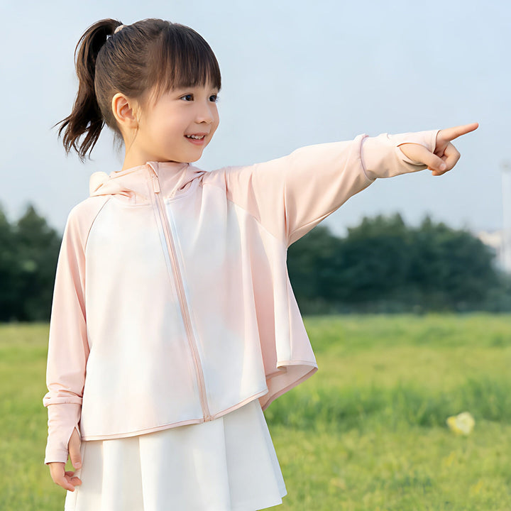 Children's UV Protection Hoodie Jacket Mune Fashion