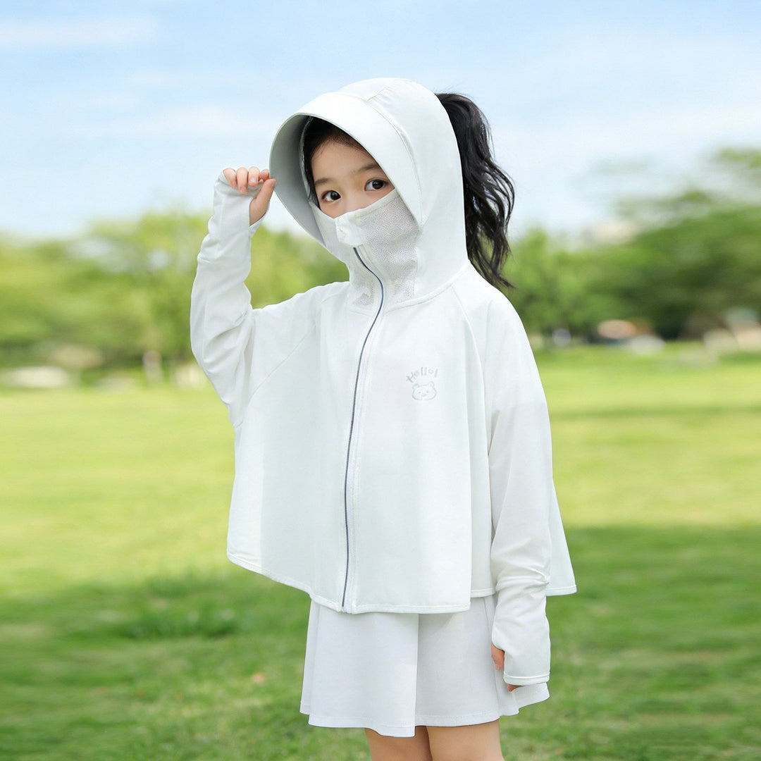 Girl Breathable UV Protection Jacket Mune Fashion