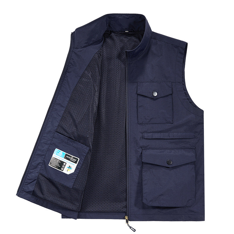 Men's Practical Multifunctional Fishing Vest Mune Fashion