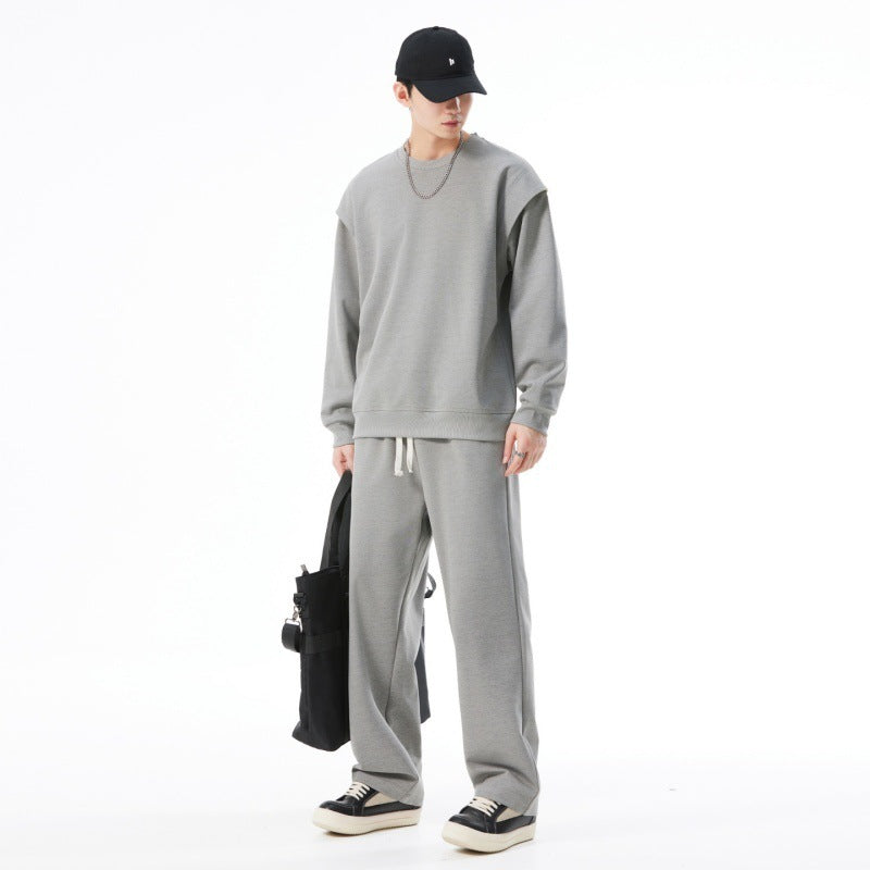 Women's Stylish Sweatshirt and Sports Pants Set Mune Fashion