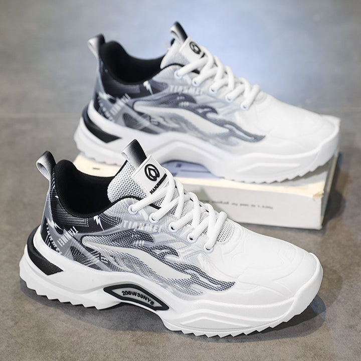 Women's sporty sneakers with modern graphic design and non-slip sole Mune Fashion