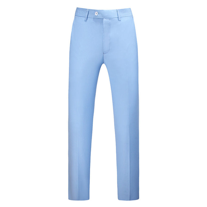 Men's slim premium pleated trousers with stretch waistband and wrinkle-resistant fabric Mune Fashion