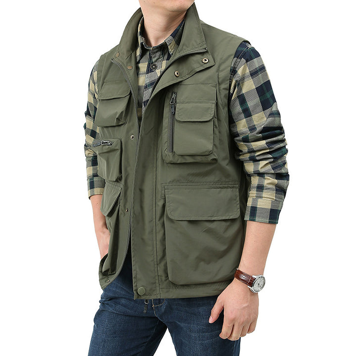 Men's Versatile Outdoor Vest with Practical Pockets Mune Fashion