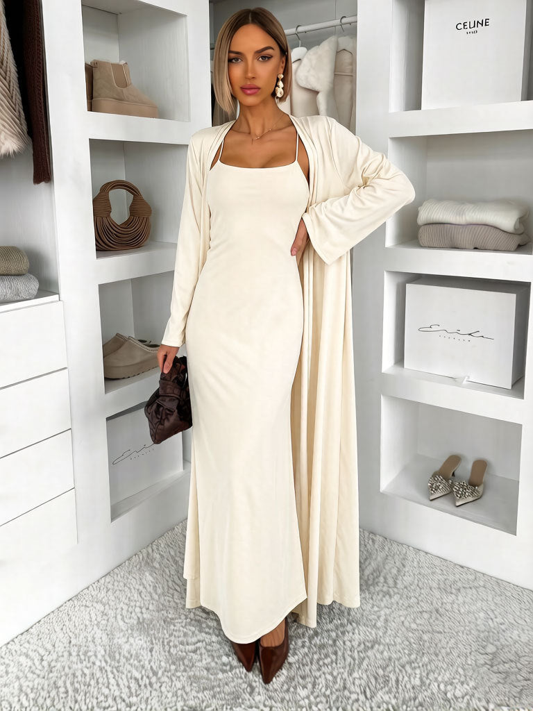Women Long Maxi Dress with Flattering Cut Mune Fashion
