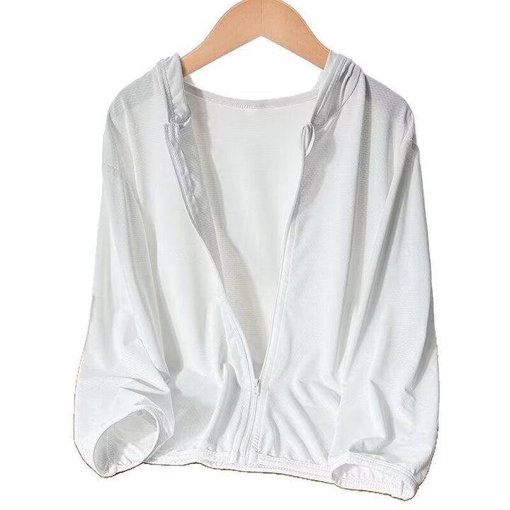 Unisex nan lightweight hooded jacket with breathable mesh structure and full-length zipper Mune Fashion