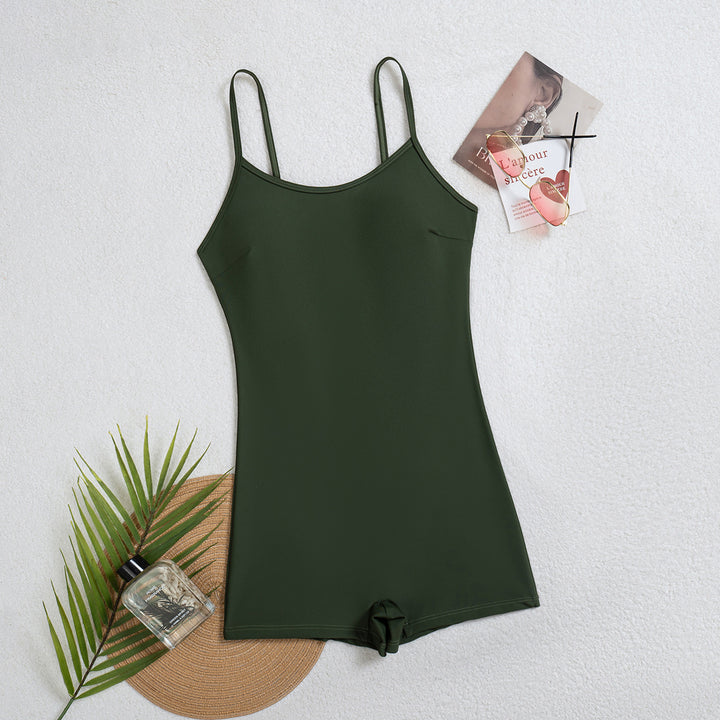 Ladies Athletic One-Piece Mune Fashion