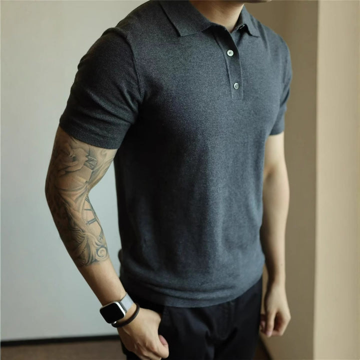 Men's Short Sleeve Polo Shirt made of high-quality cotton Mune Fashion
