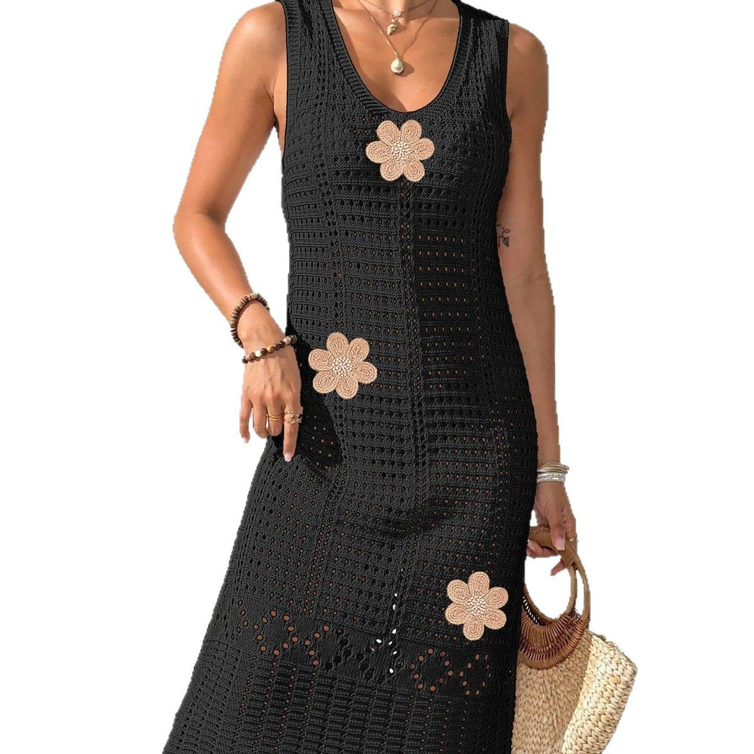 Women Lace Crochet Dress Mune Fashion