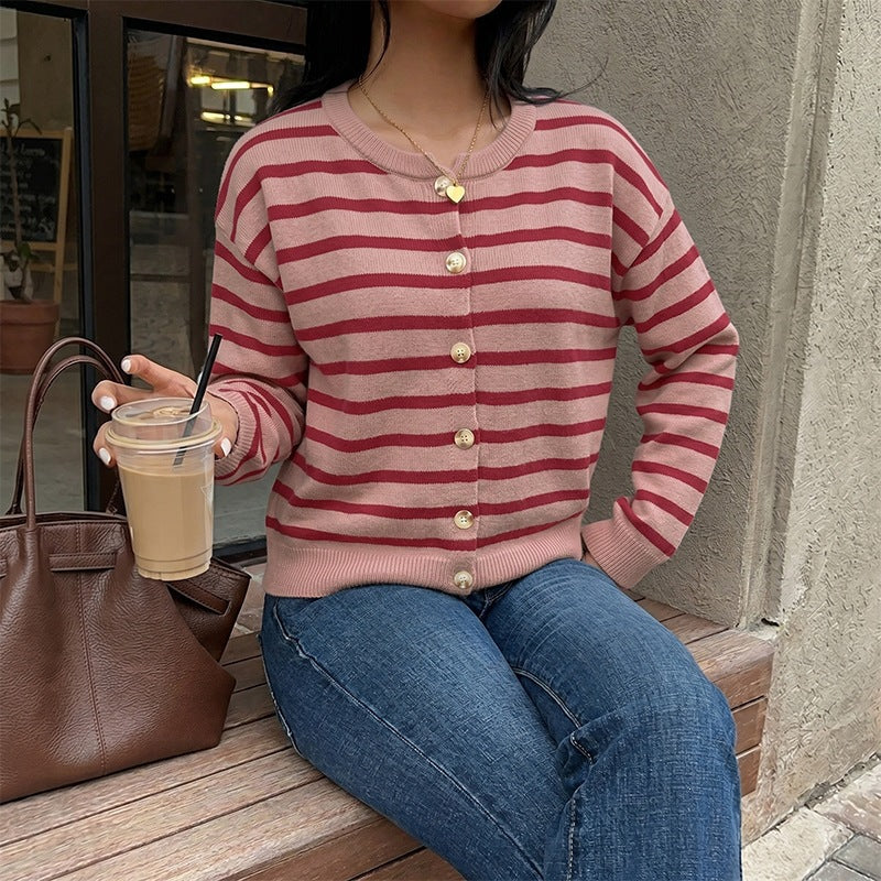 Women's Patterned Sweater Mune Fashion