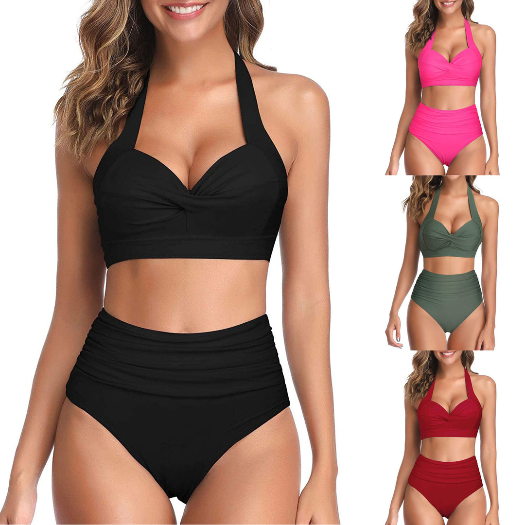 Ladies Fashionable Bikini with High-Cut Panties Mune Fashion