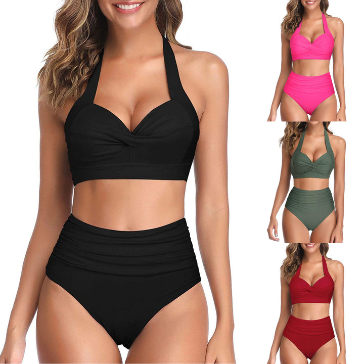 Ladies Fashionable Bikini with High-Cut Panties Mune Fashion