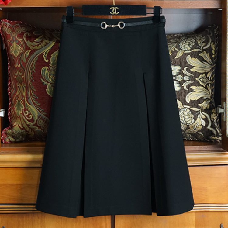 Women's Elegant Pleated Skirt Mune Fashion