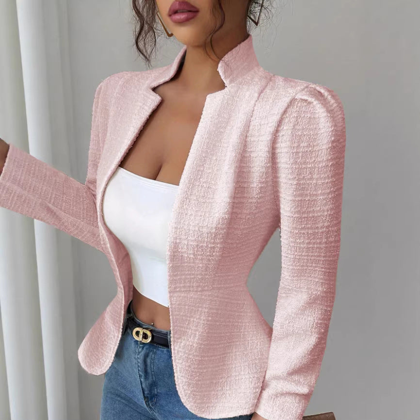 Women's elegant and timeless blazer jacket
