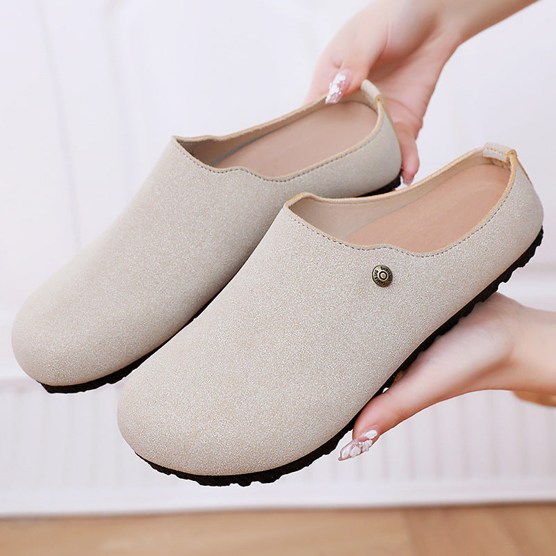 Women’s lightweight slip-on clog with ergonomic footbed and non-slip profile sole Mune Fashion