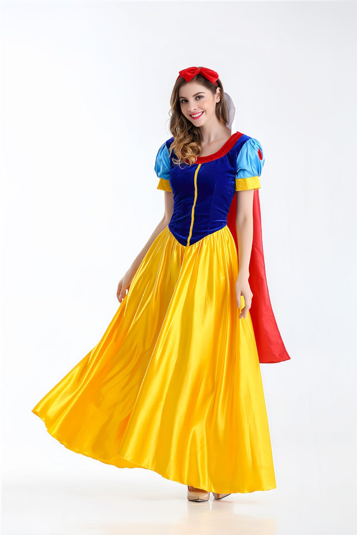 Girl Princess Costume with Tulle and Ruffle Details Mune Fashion