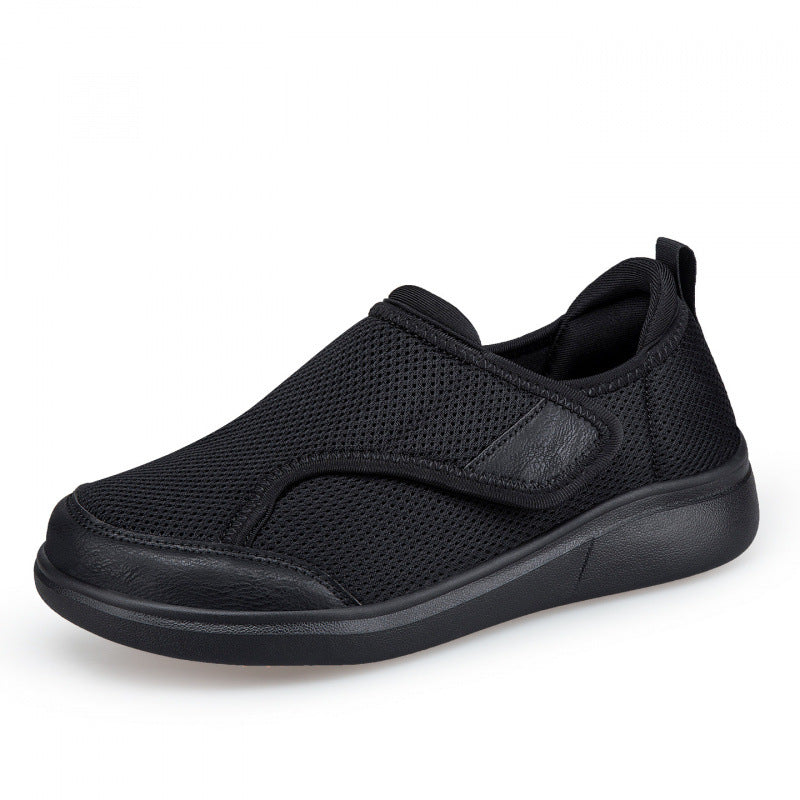 Ladies Comfort Slippers with Breathable Mesh and Elastic Entry Mune Fashion