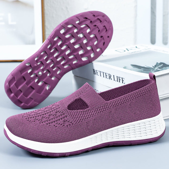 Women Comfortable Slip-On Sneakers with Innovative Mesh Upper Mune Fashion