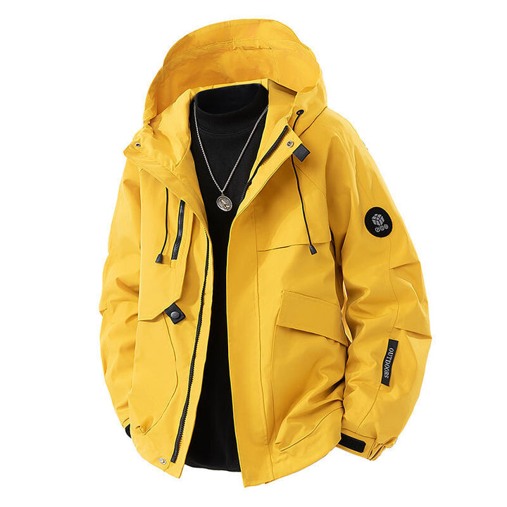 Men's Waterproof Outdoor Jacket with Practical Pockets Mune Fashion