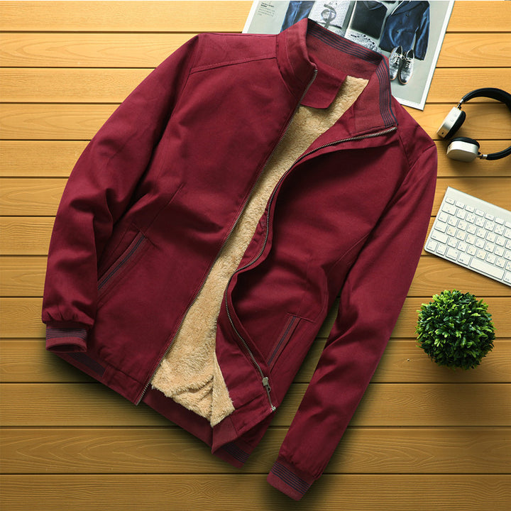 Men's Insulated Bomber Jacket Mune Fashion