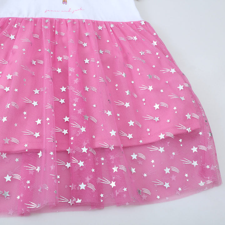 Girl's ballet dress with sparkling stars and enchanting tulle skirt Mune Fashion