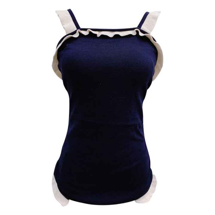 Women's Casual T-Shirt with Ruffle Details Mune Fashion