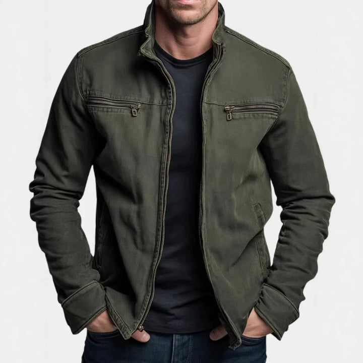 Men's Fashion Transitional Jacket with Practical Pockets