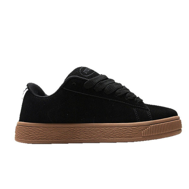 Ladies sporty sneakers made of high-quality suede with non-slip sole Mune Fashion