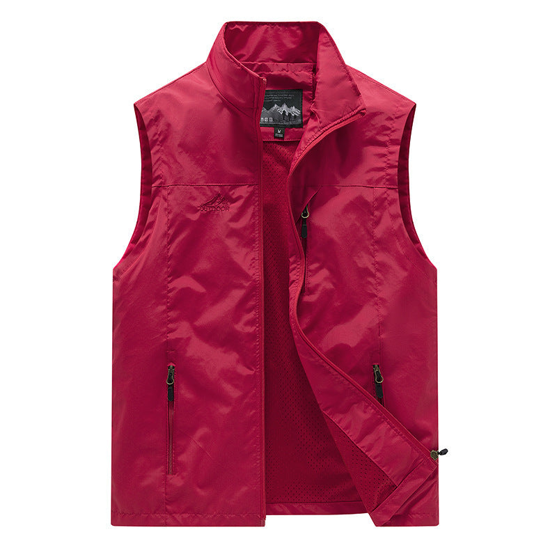 Men's Light Outdoor Vest Mune Fashion 1788322092