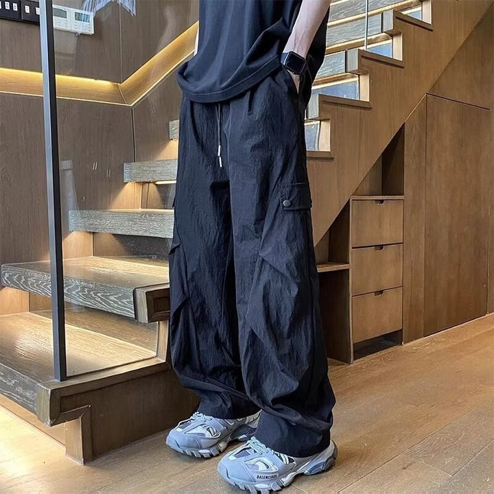 Men's Casual Loose Fit Leisure Pants Mune Fashion