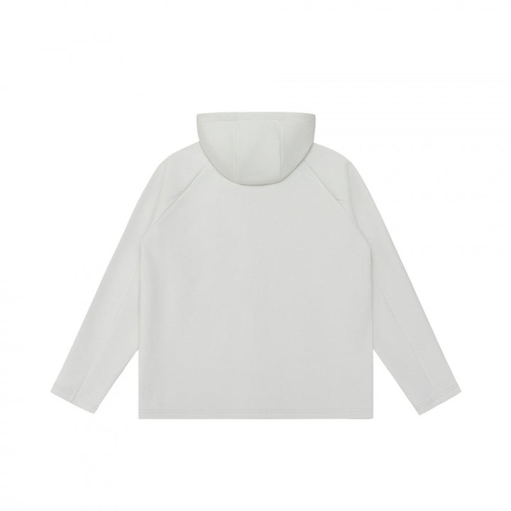 Unisex Light Hoodie Zip Jacket made of technical fleece with raglan sleeves Mune Fashion