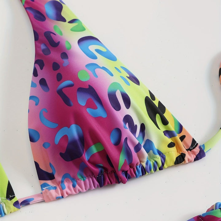 Ladies triangle bikini with playful bows Mune Fashion