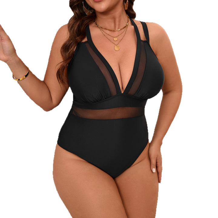 Women's One-Piece with Transparent Details Mune Fashion