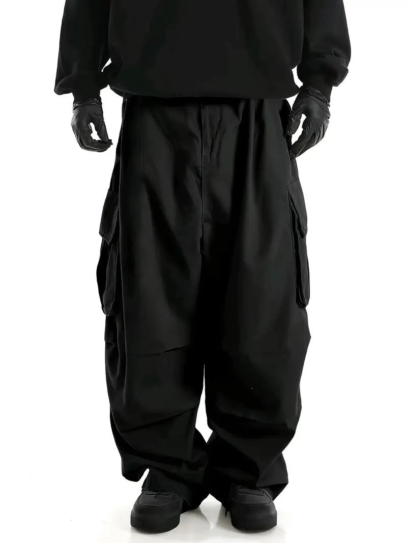 Men's Comfortable Cargo Pants with Generous Pockets Mune Fashion