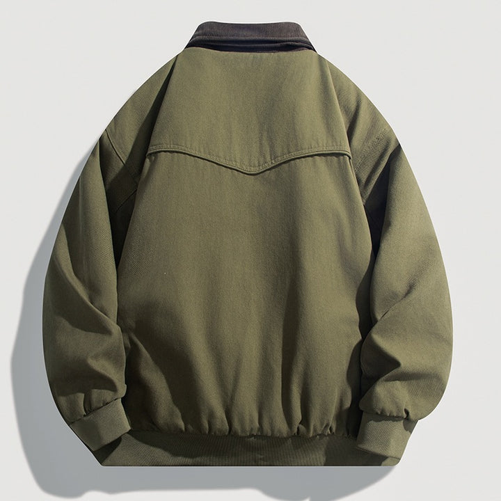 Men's Casual Transitional Jacket with Zipper Mune Fashion