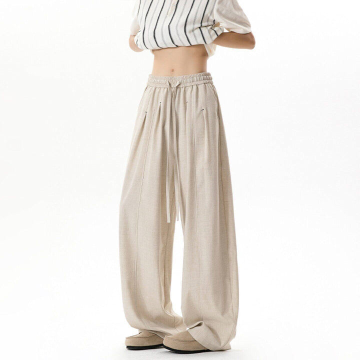 Women Loose-Fit Leisure Pants Mune Fashion